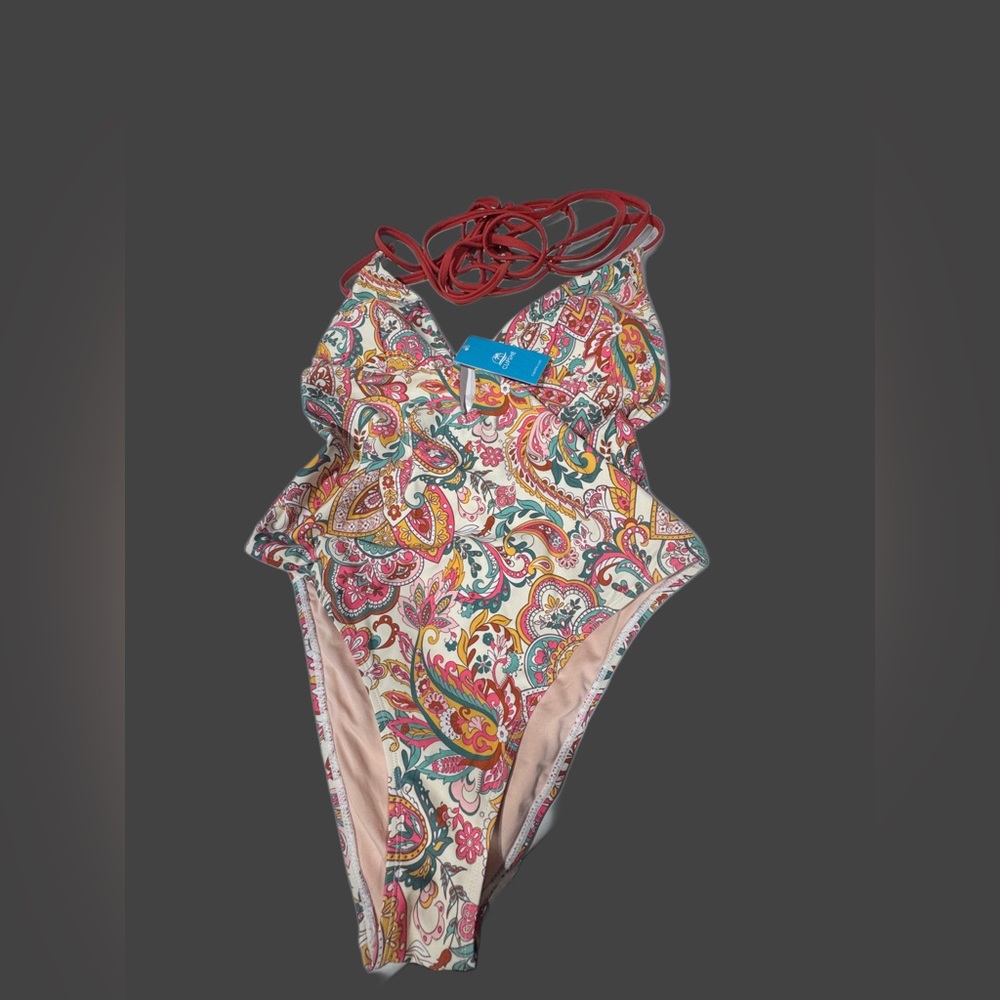 NWT Colorful Paisley Swimsuit - CUPSHE